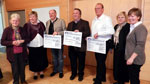 Spendenbergabe Advent 2011