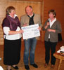 Spendenbergabe Advent 2011