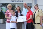 Spende fr Kinderklinik am RoMed